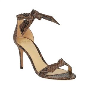 Alexandre Birman Clarita Python Heels 40